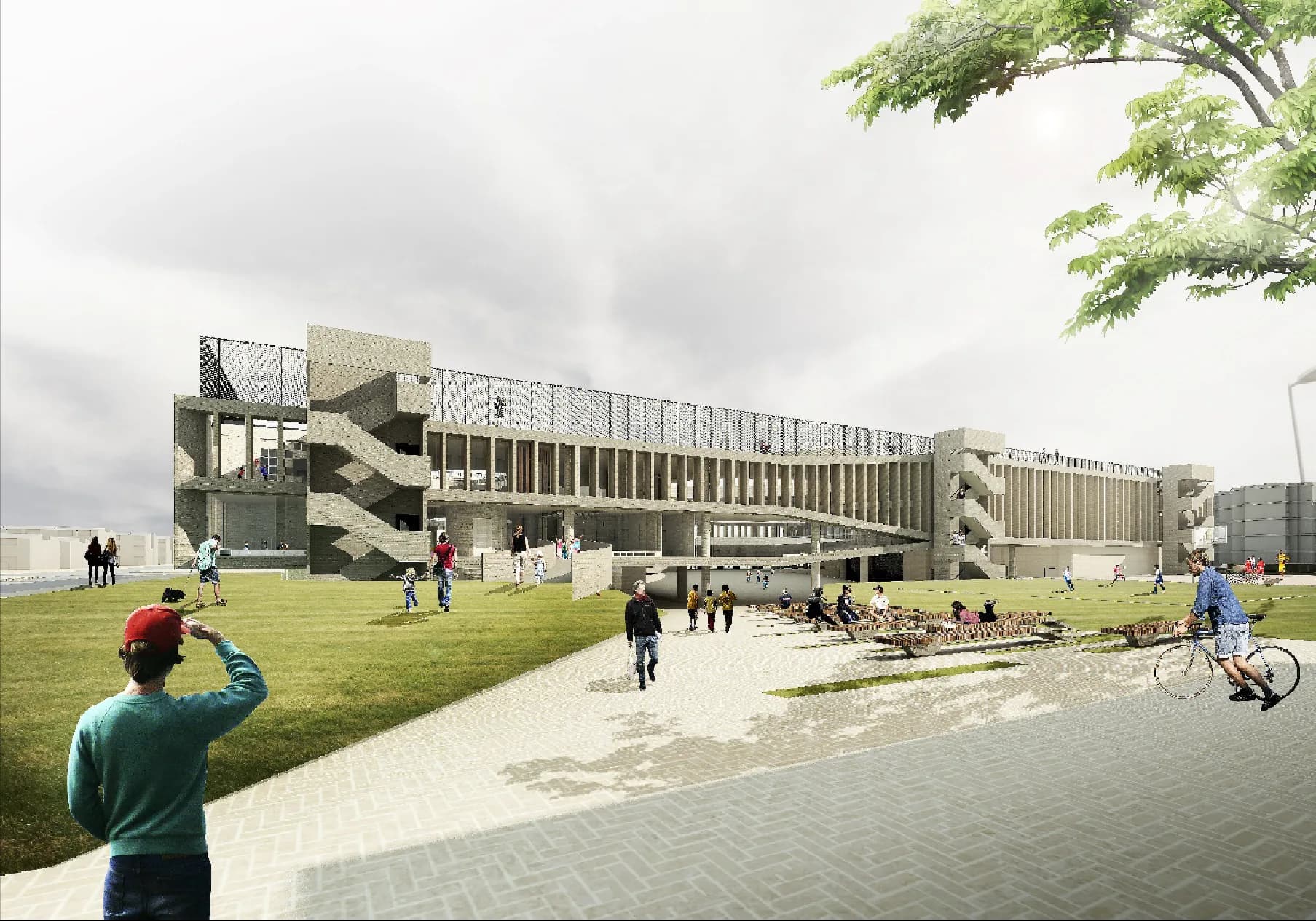 Colegio Pradera El Volcán, Cali. Imagen de portada.